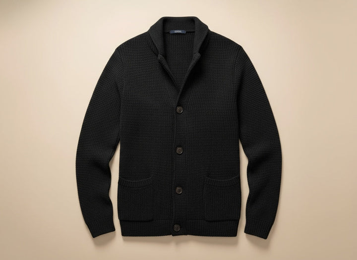 Cardigan classico in lana | Comfort ed eleganza