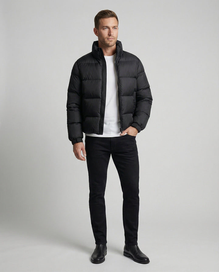 Niklas | Veste matelassée zippée à col officier