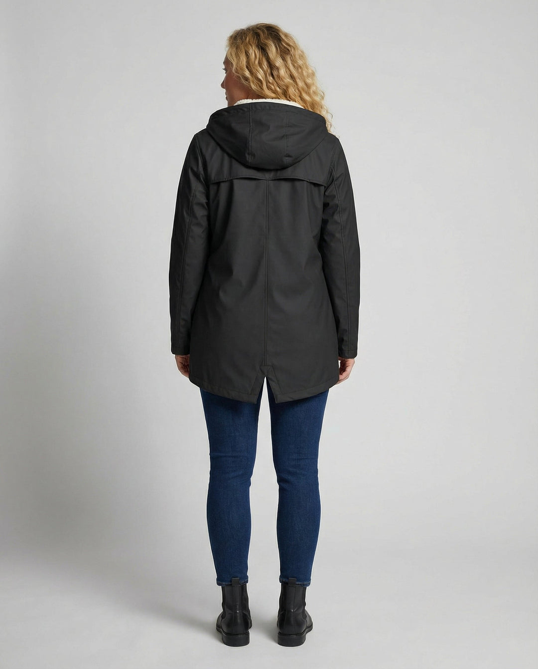 Nora | Parka con capucha e interior afelpado