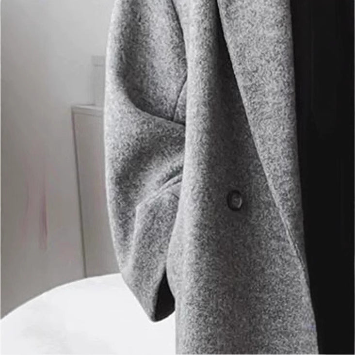 Alina | Jas met textuur en brede revers