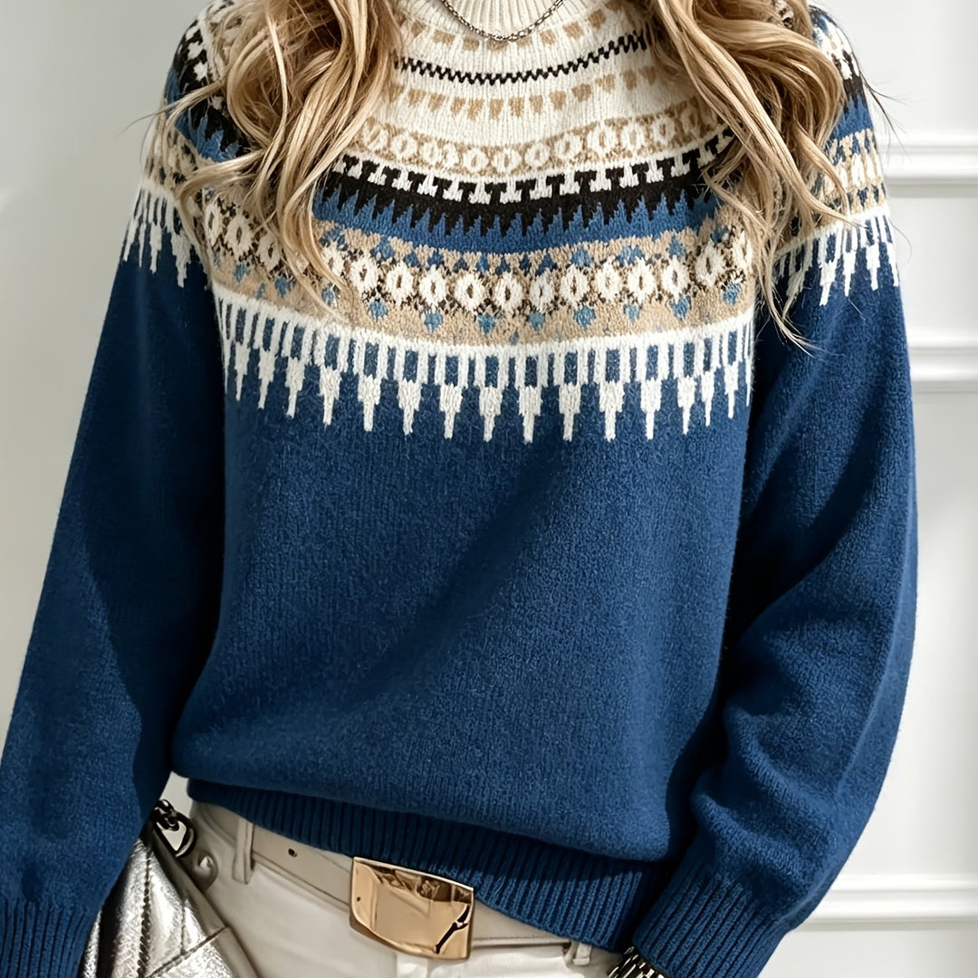 Mariana | Pull en maille à motifs