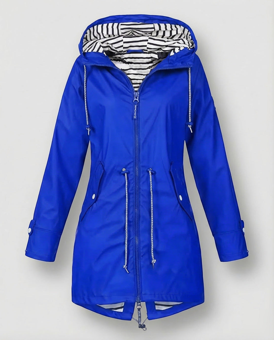 Liora | Parka larga con capucha y cremallera