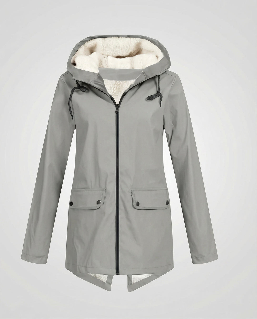 Nora | Parka con capucha e interior afelpado