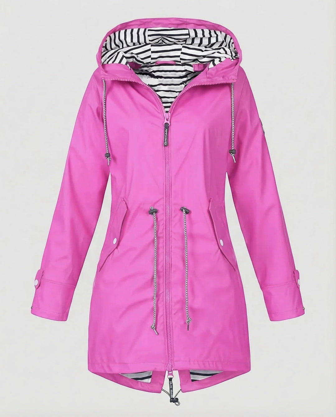 Liora | Parka larga con capucha y cremallera