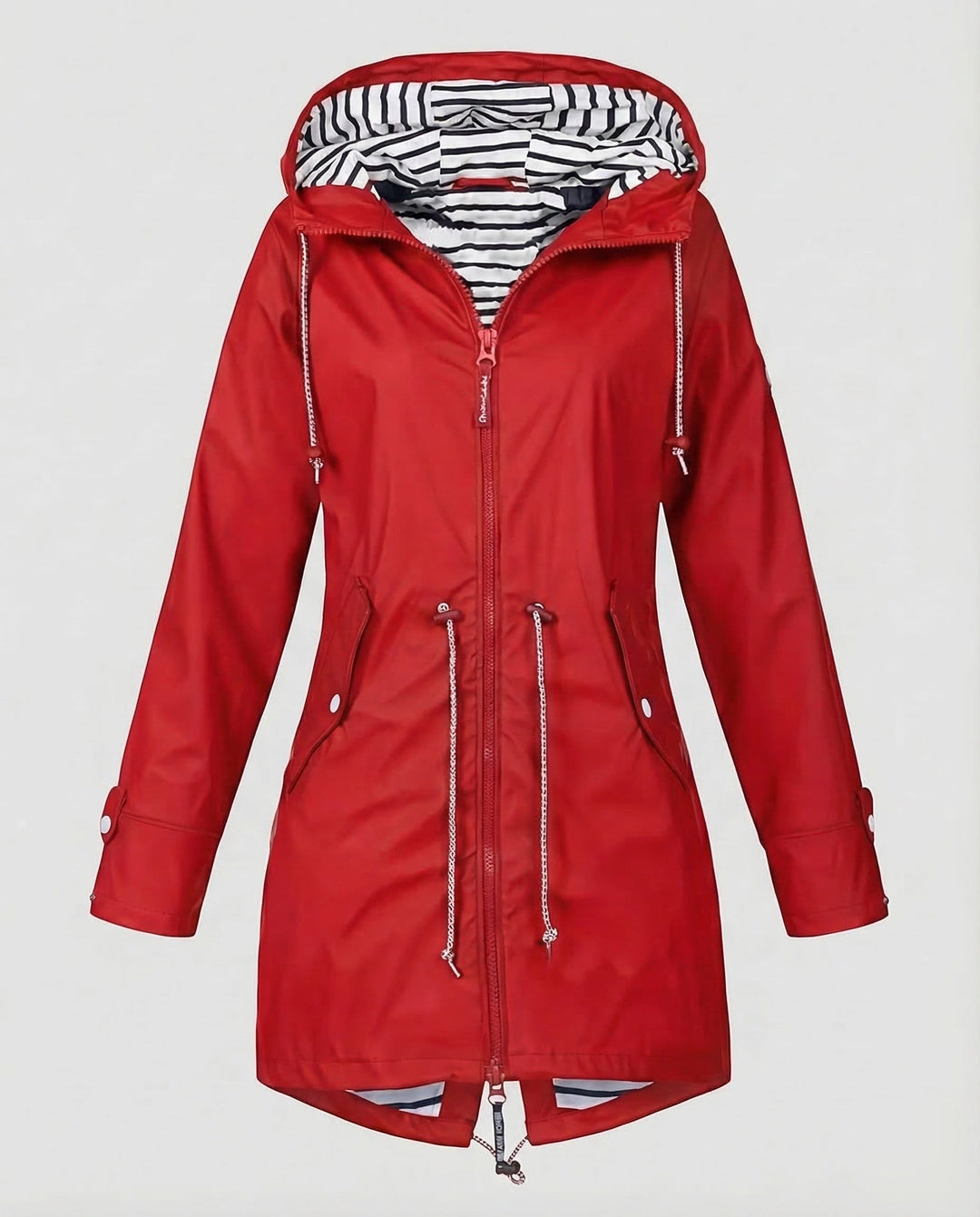 Liora | Parka larga con capucha y cremallera