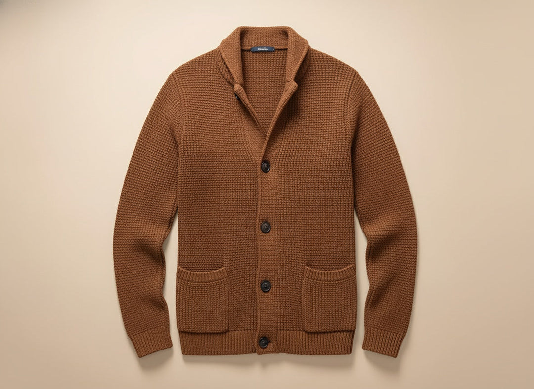 Cardigan classico in lana | Comfort ed eleganza