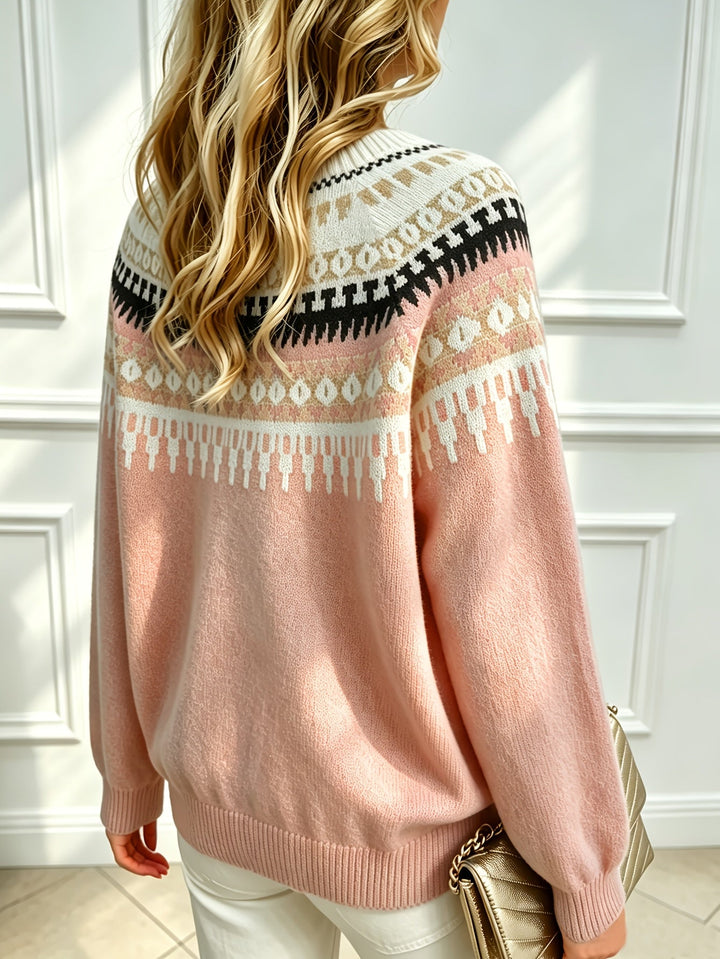 Mariana | Pull en maille à motifs