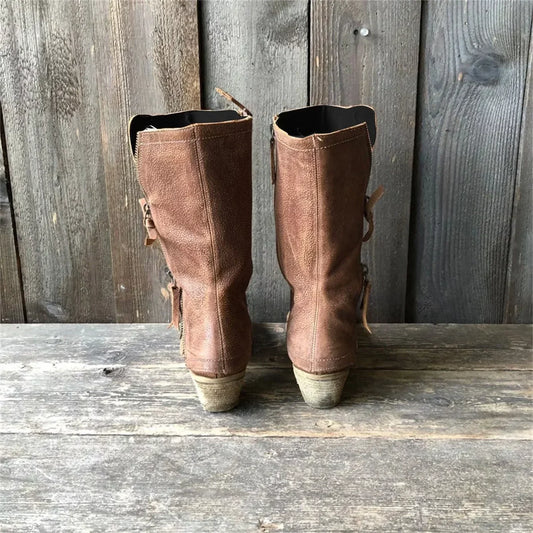 Amparo™ – Botas vaqueras de cuero