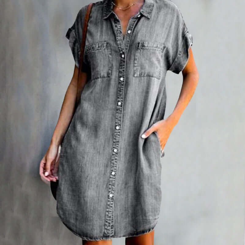 Elegant jeans dress