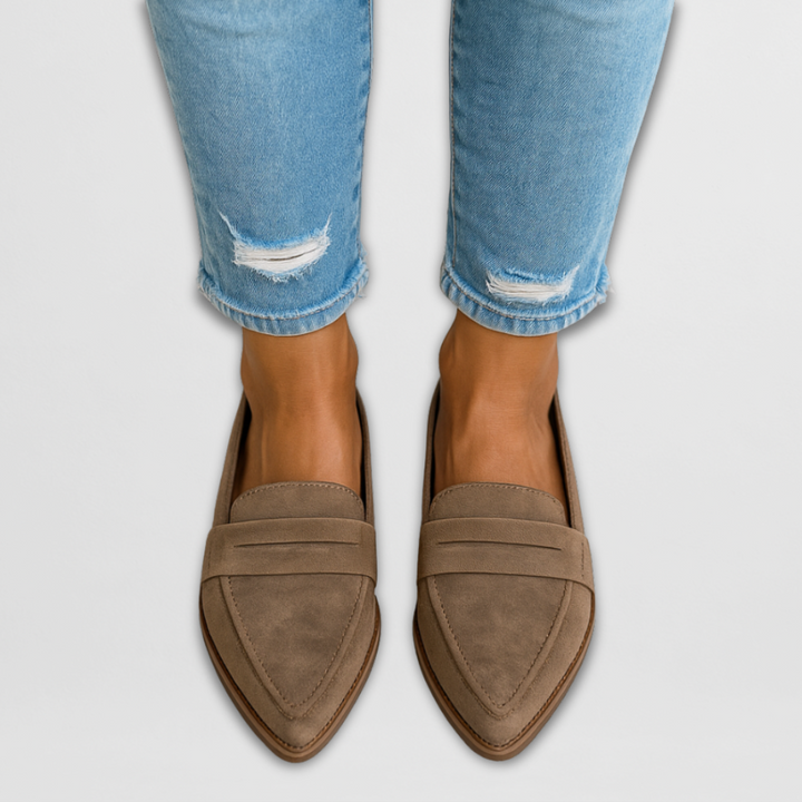 Nadia™ | Suede Loafers