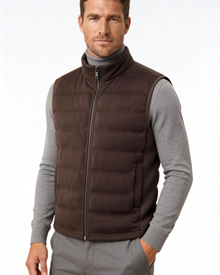Herren-Daunenweste | Leichte Wärme und vielseitiger Stil zum Lagenlook