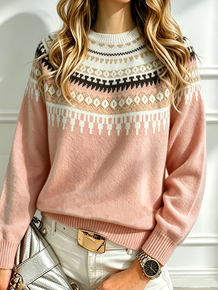 Mariana | Pull en maille à motifs