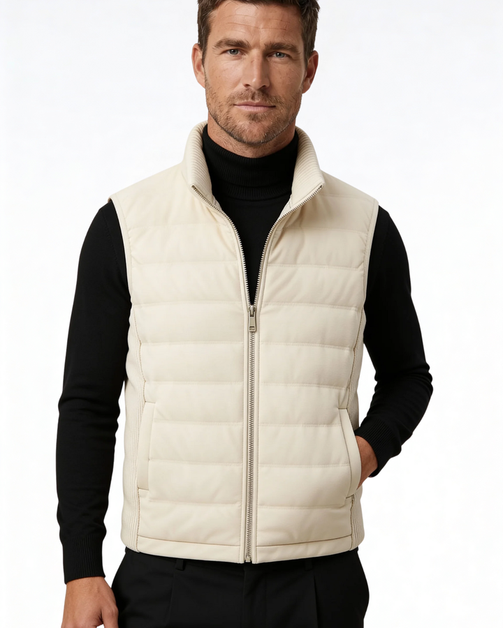Unisex bodywarmer van ganzendons | Lichtgewicht warmte en veelzijdige stijl voor iedereen