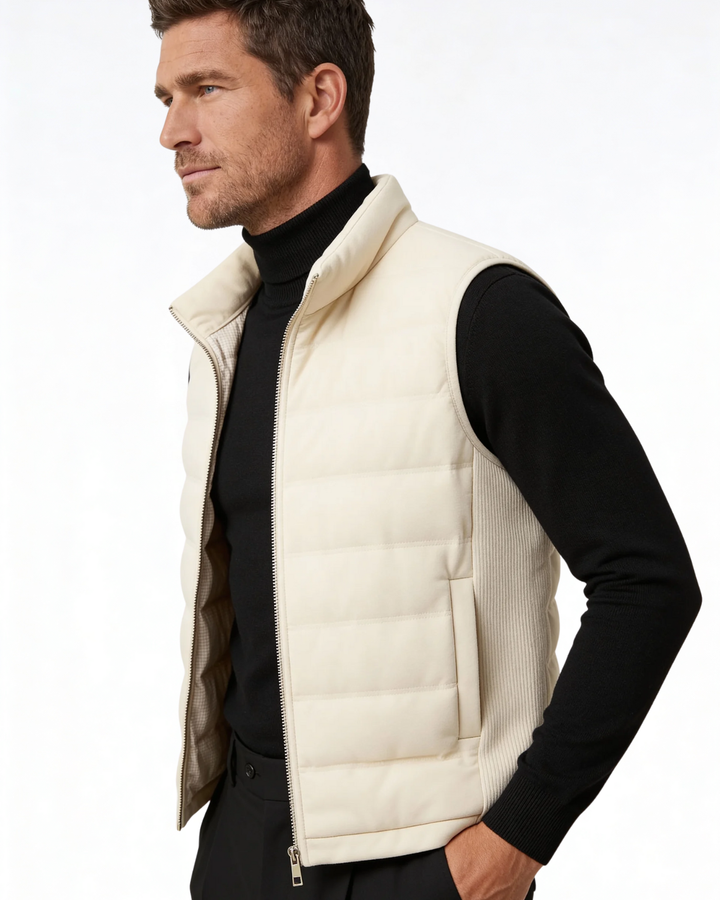 Unisex bodywarmer van ganzendons | Lichtgewicht warmte en veelzijdige stijl voor iedereen