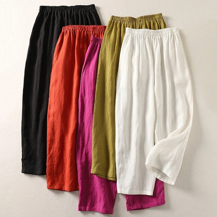 Amalia™ — Flowing cotton and linen pants