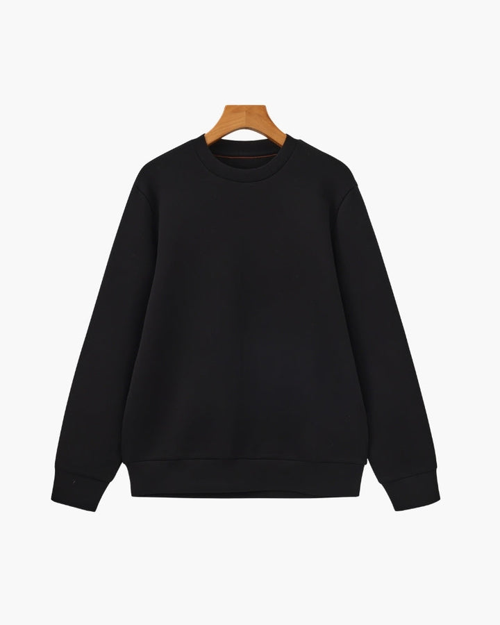 Sweatshirt de mistura de modal e algodão | Conforto para o dia a dia