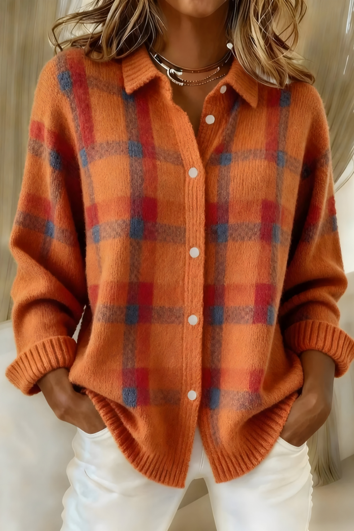 Candida | Checked cardigan