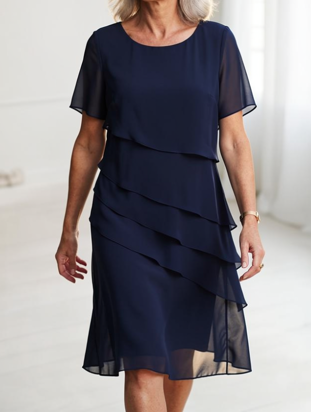 Juliette – Abito elegante e morbido con volant