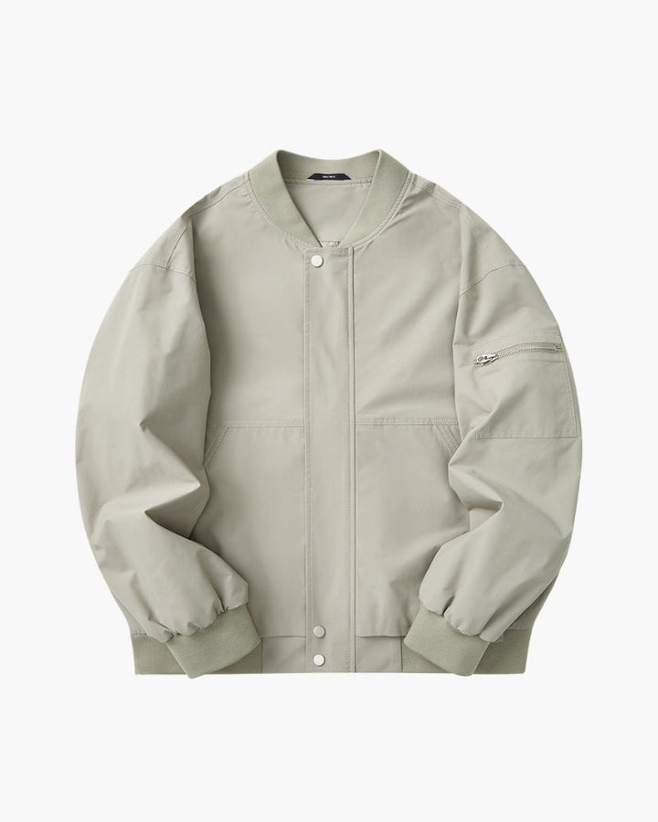 Giacca Bomber Minimalista | Essential Style and Everyday Comfort