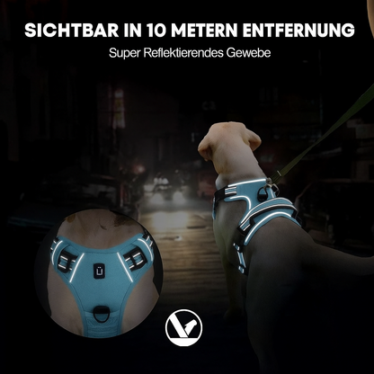 No Pull Hundegeschirr – Atmungsaktiv & Reflektierend
