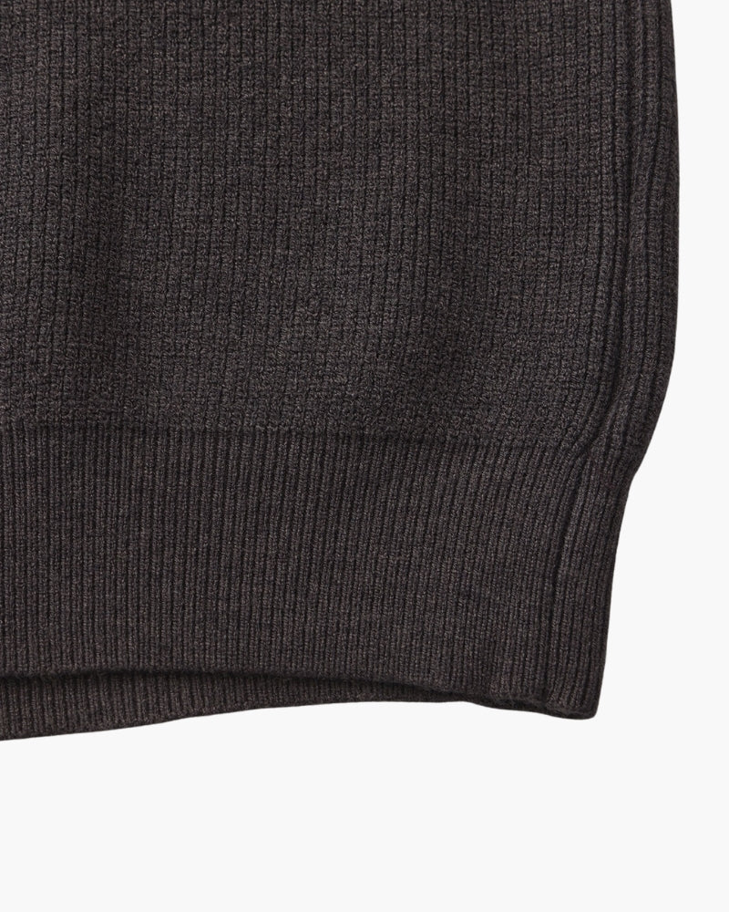 Camisola técnica com meio fecho | Camisa estruturada