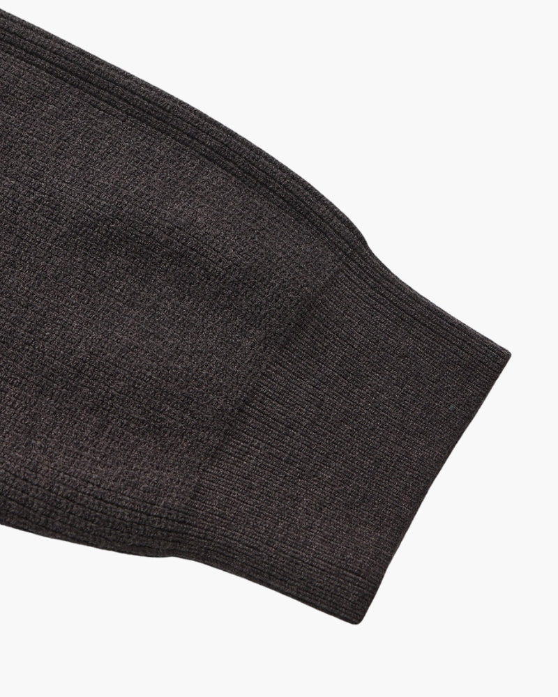 Camisola técnica com meio fecho | Camisa estruturada