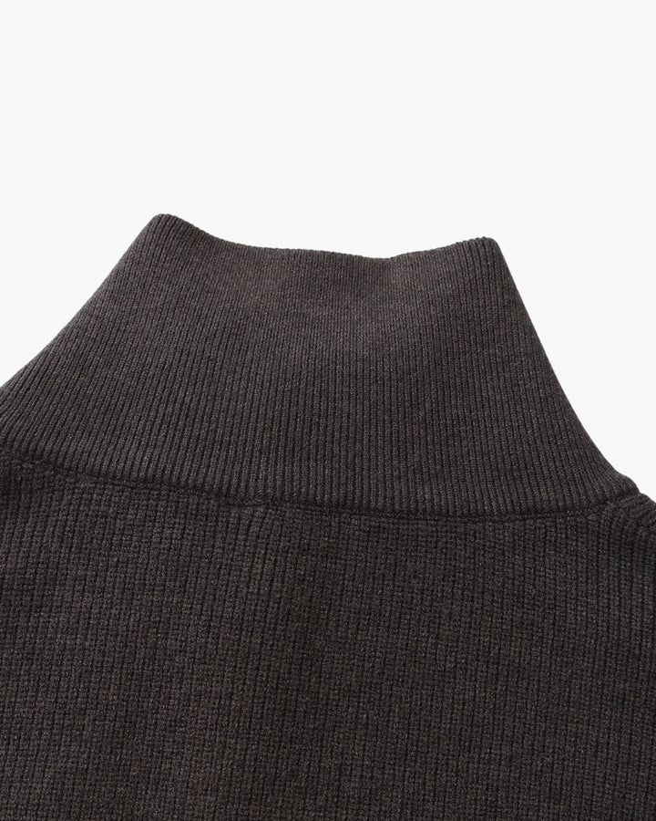 Camisola técnica com meio fecho | Camisa estruturada