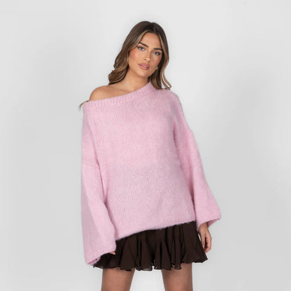 Jersey Off-Shoulder súper suave