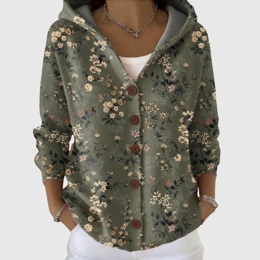 Gloria | Knit Jacket with Hood