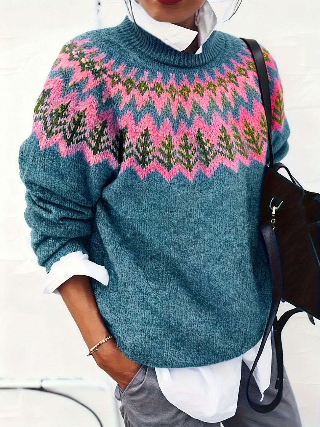 Arctic | Maglione casual lavorato a maglia