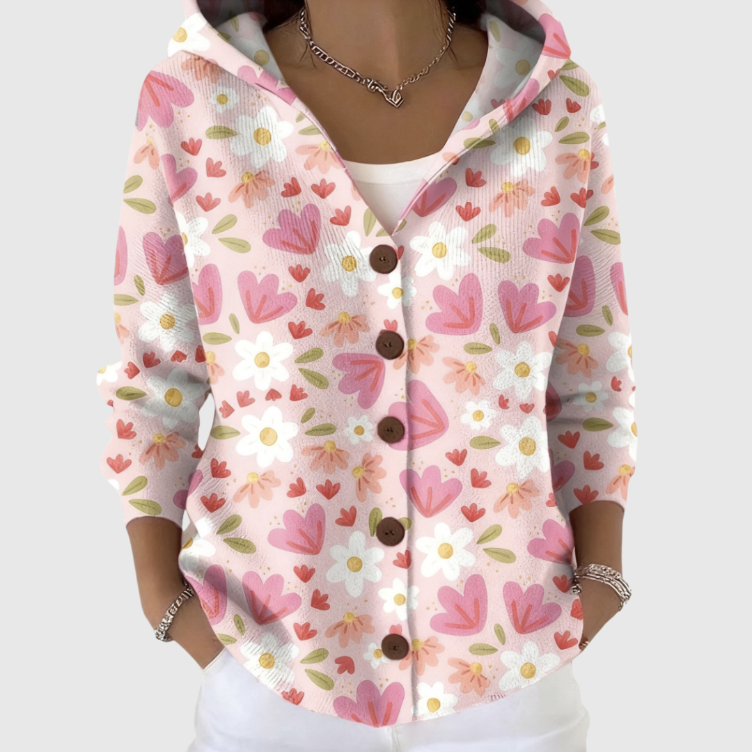 Elsa | Knit Jacket with Hood