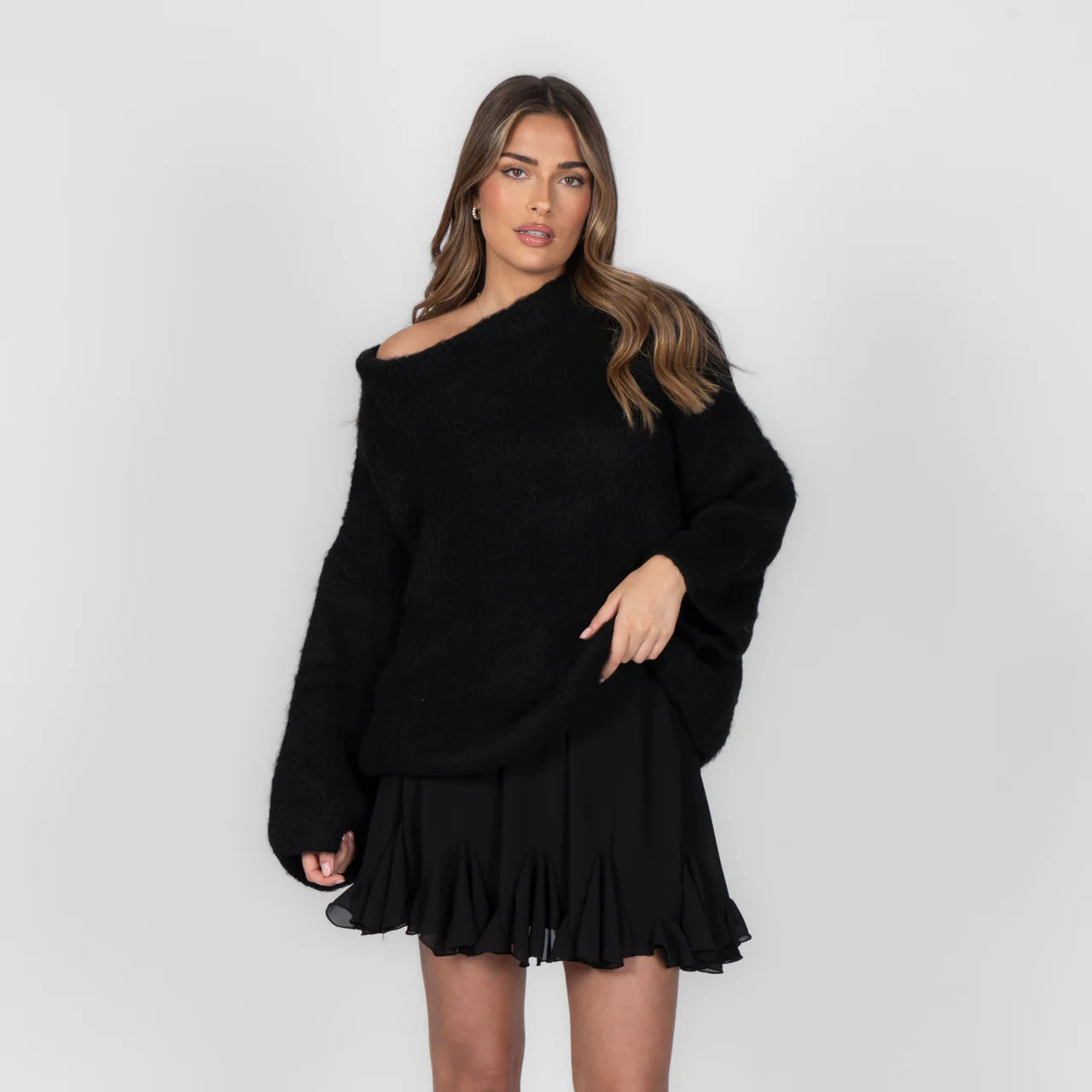 Jersey Off-Shoulder súper suave