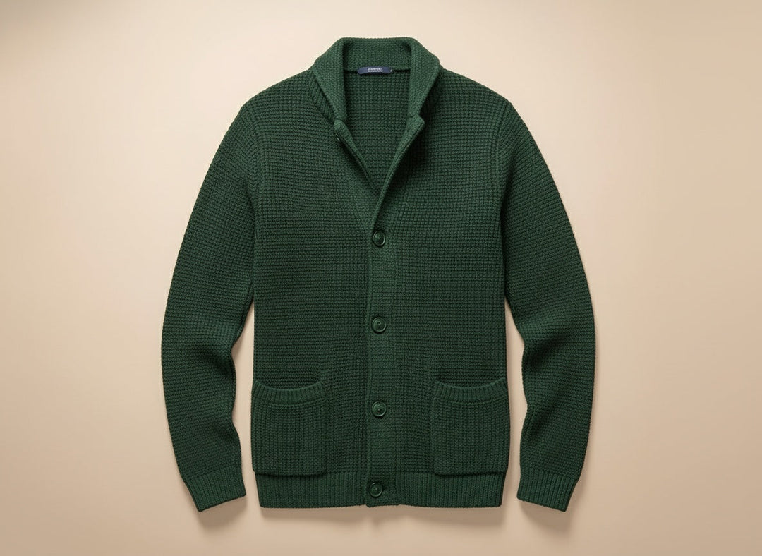Cardigan classico in lana | Comfort ed eleganza