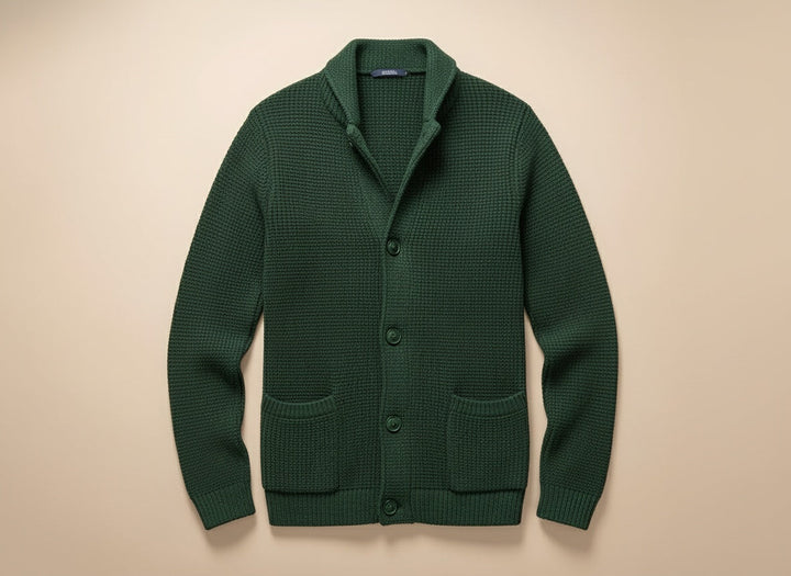 Cardigan classico in lana | Comfort ed eleganza
