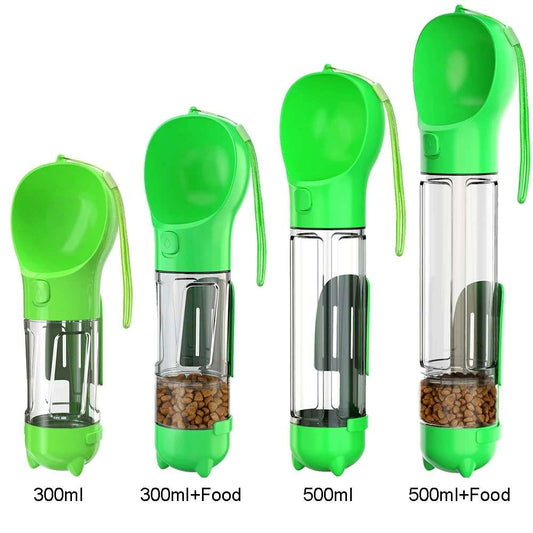 Tragbare Haustier-Trinkflasche auslaufsicher BPA-frei – Einhand-Bedienung