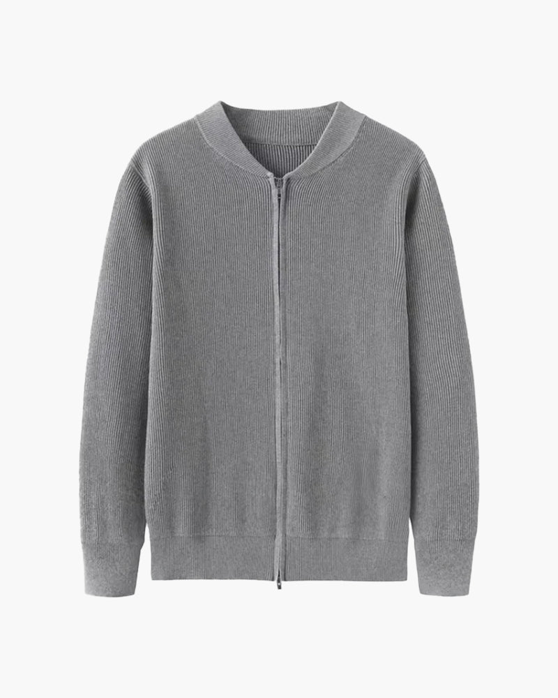 Knitted Vest with Zip | Modern Elegance and Everyday Comfort