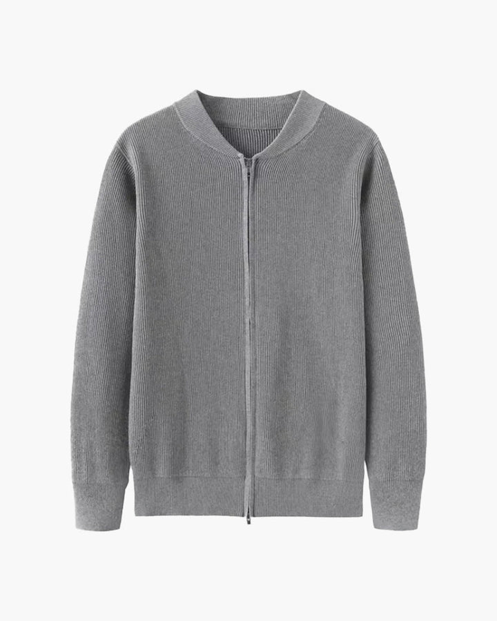 Knitted Vest with Zip | Modern Elegance and Everyday Comfort