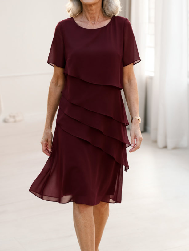 Juliette – Abito elegante e morbido con volant