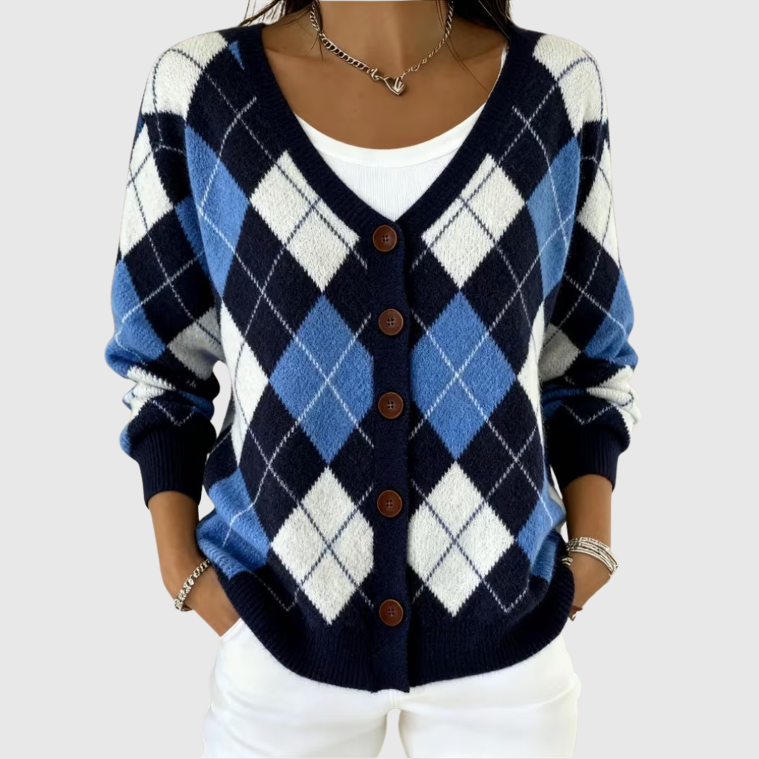 Solidea | Knit Cardigan with Buttons