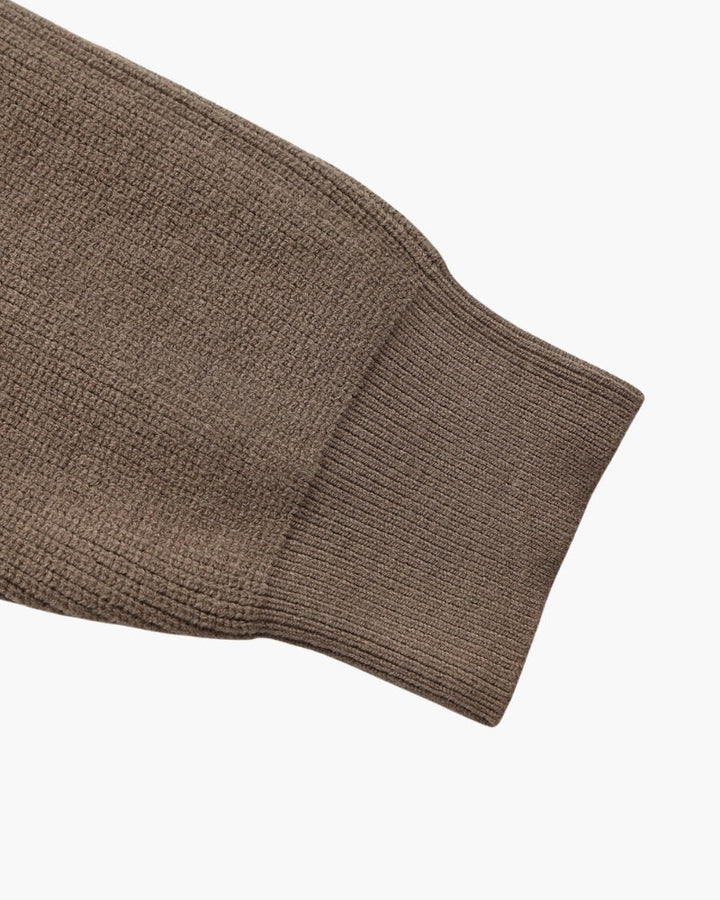 Camisola técnica com meio fecho | Camisa estruturada