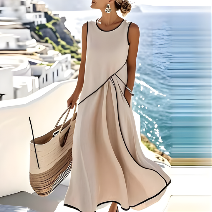 Fenny™ | Elegant Striped Dress