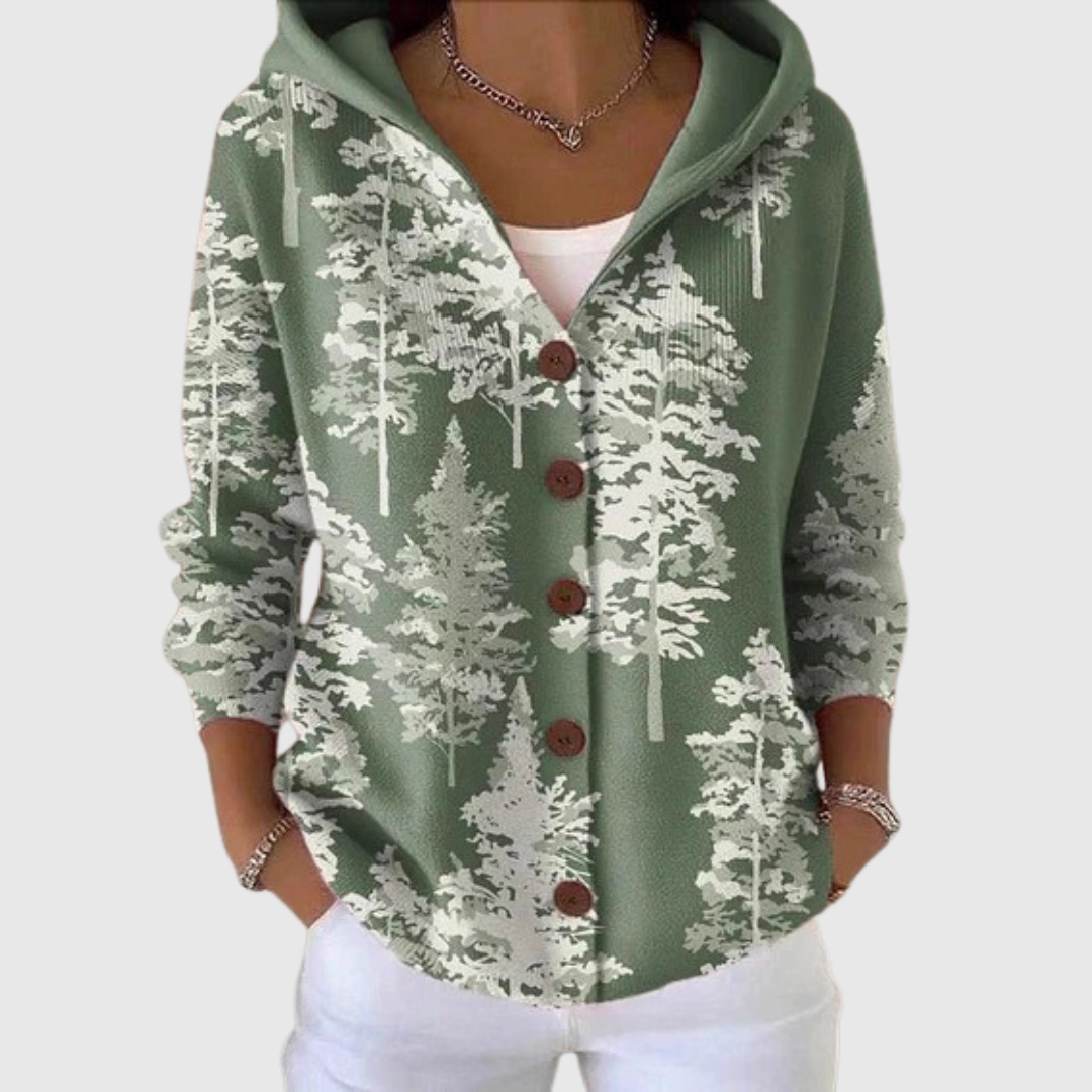 Bianca | Knit Jacket with Hood