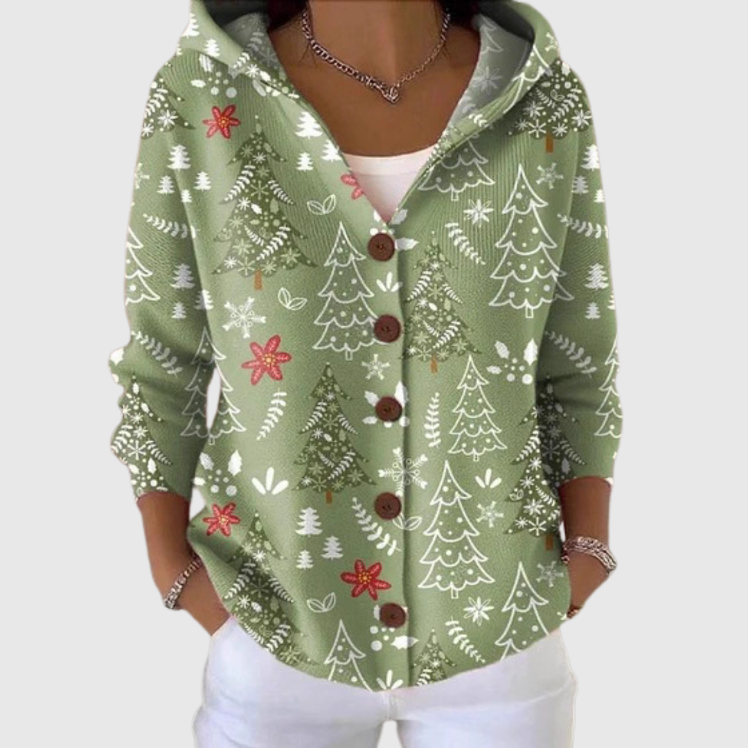 Chiara | Knit Jacket with Hood