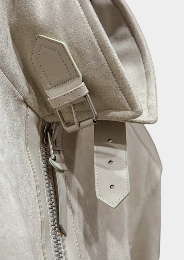 Giacca bomber premium in camoscio | Eleganza urbana