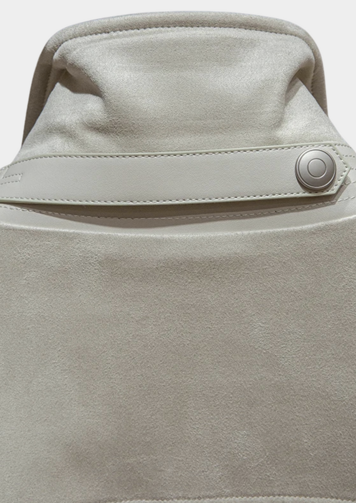 Giacca bomber premium in camoscio | Eleganza urbana