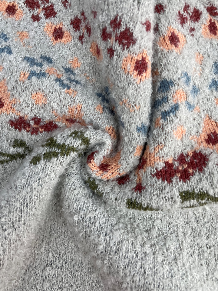 Alina | Grey Knit Sweater