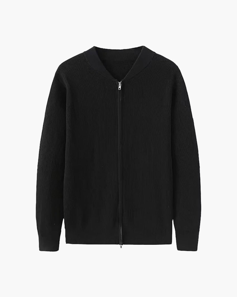 Knitted Vest with Zip | Modern Elegance and Everyday Comfort