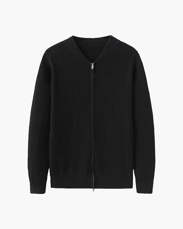 Knitted Vest with Zip | Modern Elegance and Everyday Comfort