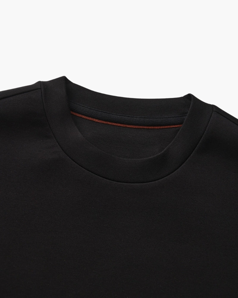 Sweatshirt de mistura de modal e algodão | Conforto para o dia a dia