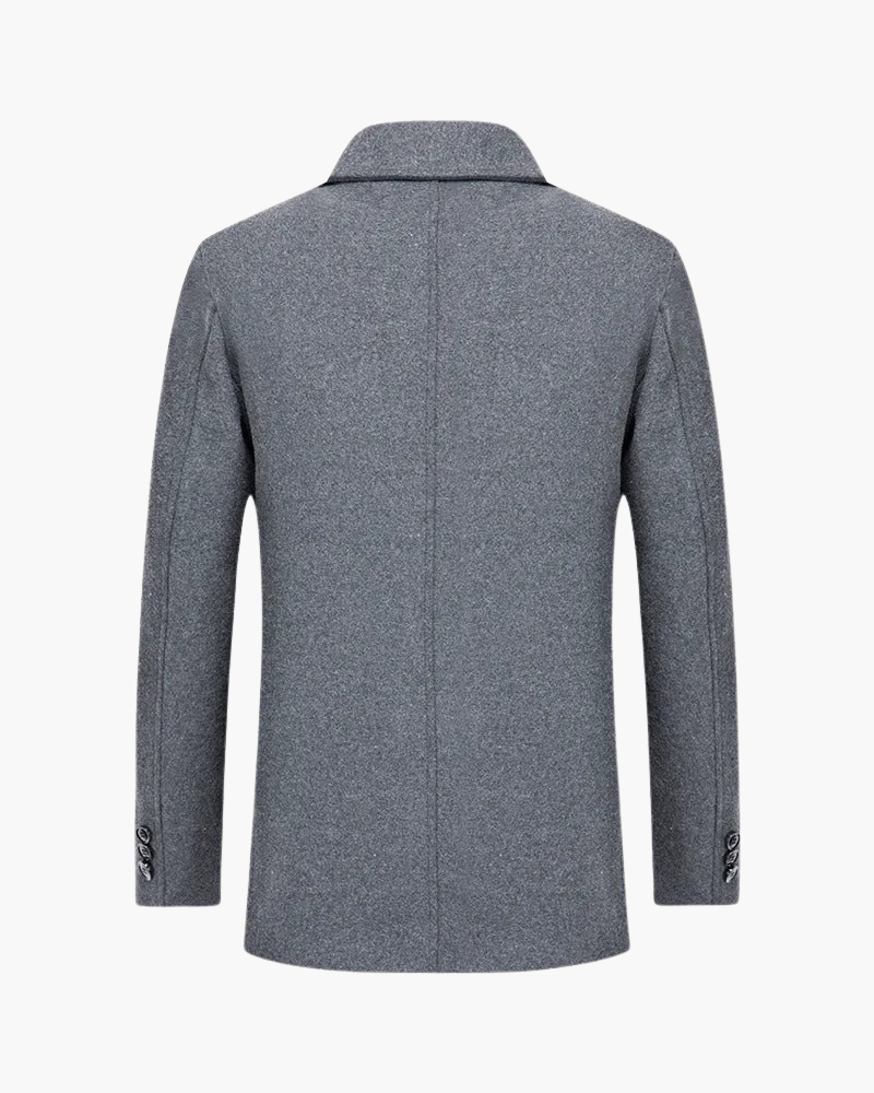 Wolljacke mit Fleecefutter | Lässige Eleganz